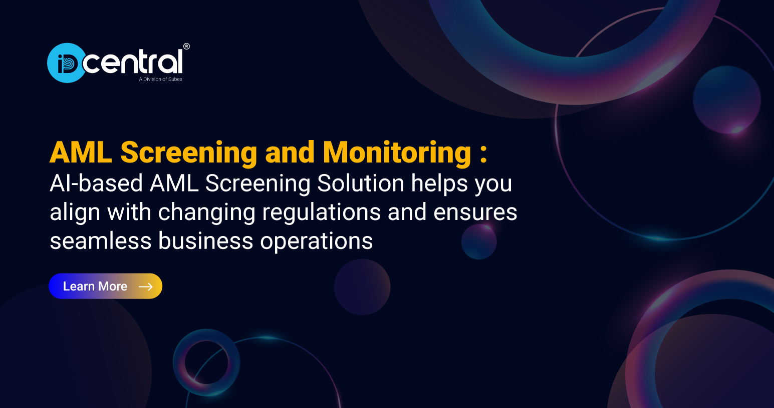 AML Screening & Transaction Monitoring | AML Compliance Solution